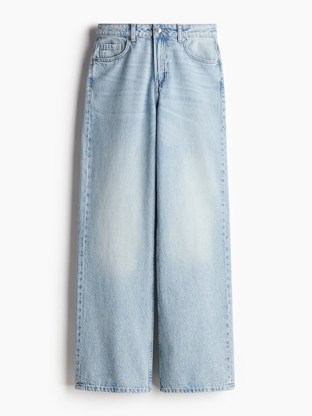 H&M HIGH RISE WIDE LEG JEANS SIZE 4